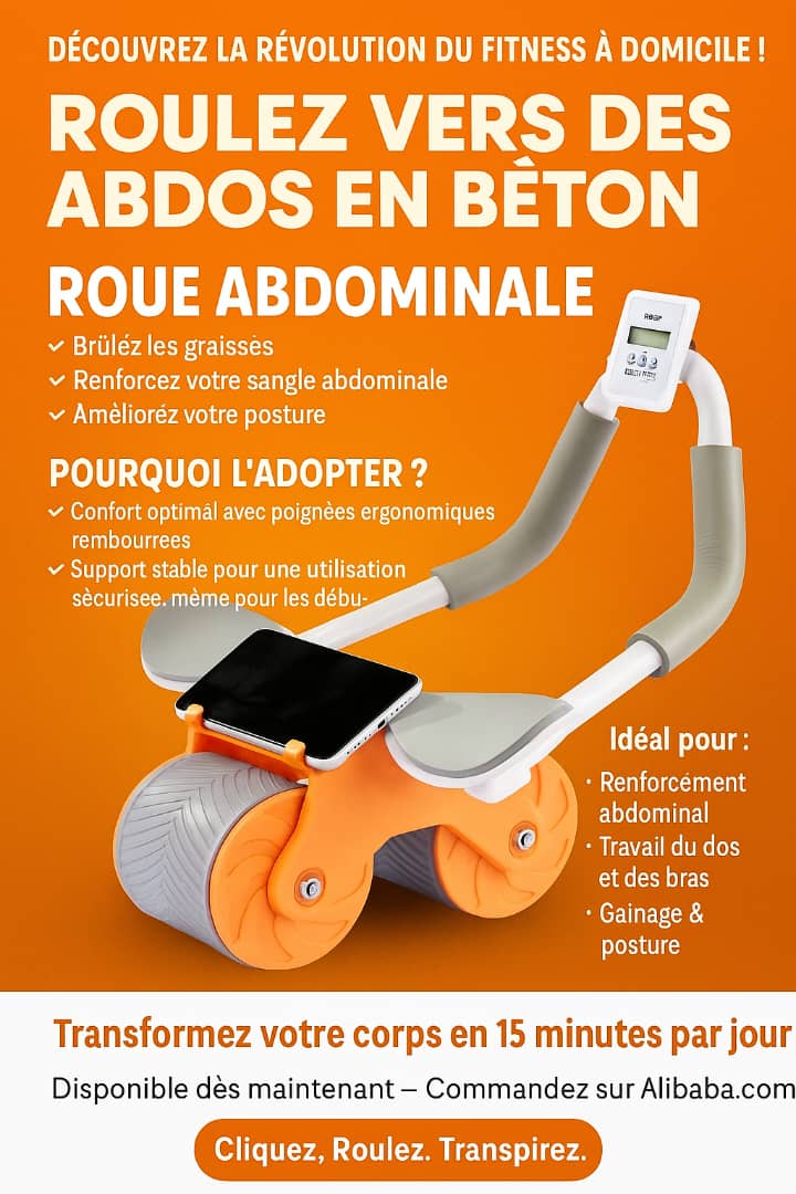 La Roue Abdominale à Rebond Automatique avec Support de Coudes
