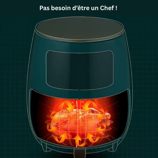 Friteuse à Air Silver Crest SC-18 : La solution ultime pour une cuisine saine