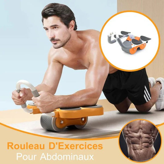 La Roue Abdominale à Rebond Automatique avec Support de Coudes