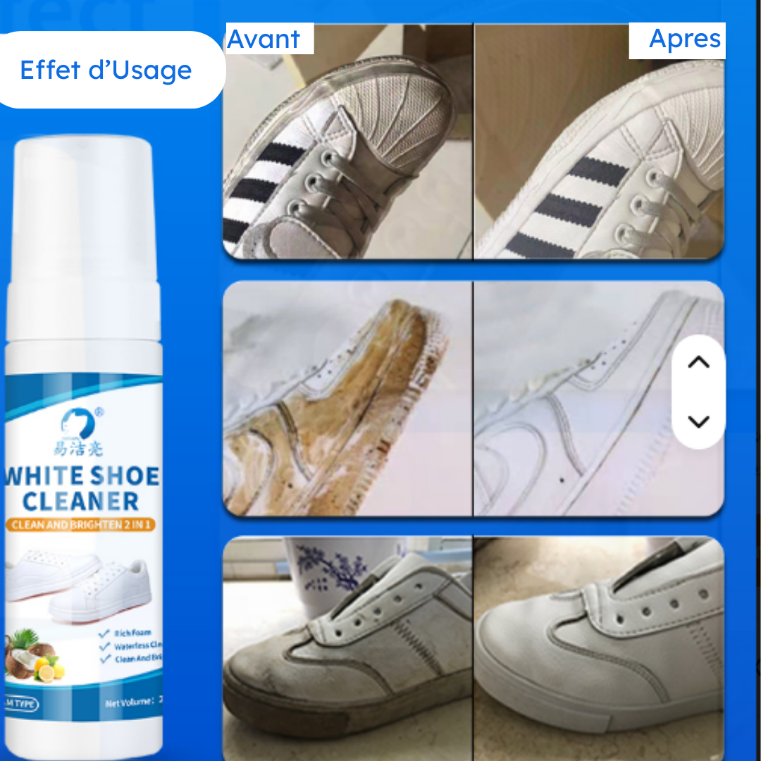 Spray blanchissant pour chaussures